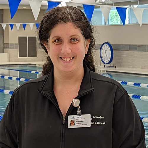 Assistant Aquatics Manager Jessica Benton
