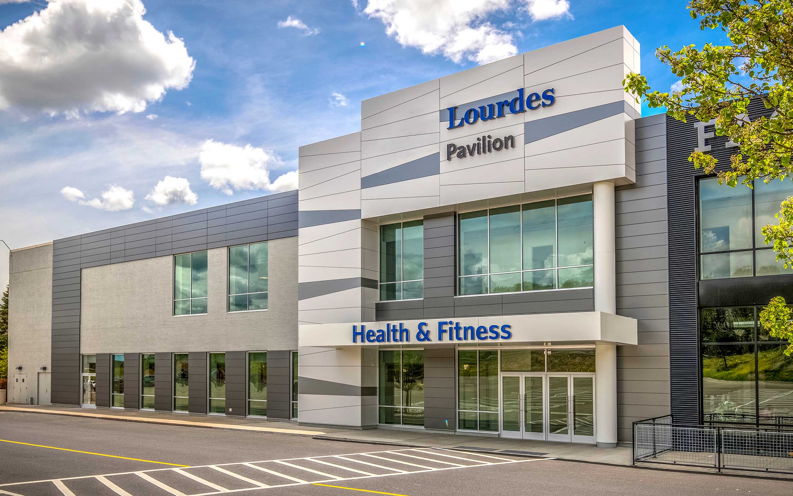 Lourdes Health and Fitness Exterior